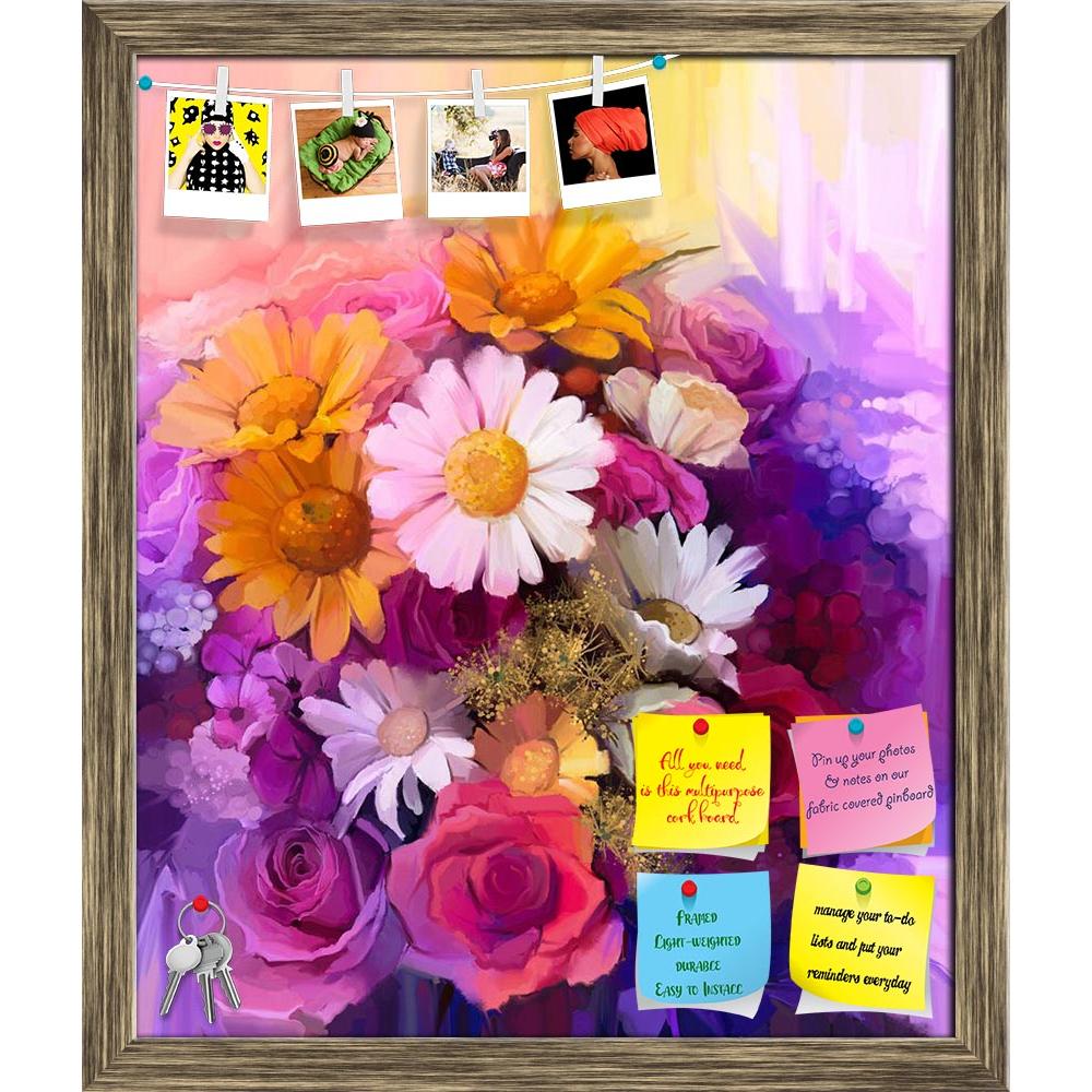 ArtzFolio Still Life Of Yellow Red & Pink Color Flower D1 Printed Bulletin Board Notice Pin Board Soft Board | Framed-Bulletin Boards Framed-AZSAO44704167BLB_FR_L-Image Code 5005238 Vishnu Image Folio Pvt Ltd, IC 5005238, ArtzFolio, Bulletin Boards Framed, Floral, Fine Art Reprint, still, life, of, yellow, red, pink, color, flower, d1, printed, bulletin, board, notice, pin, soft, framed, flowers, painting, paintings, abstract, close, wallpaper, greeting, decoration, fragrances, acrylic, foliage, natural, vi