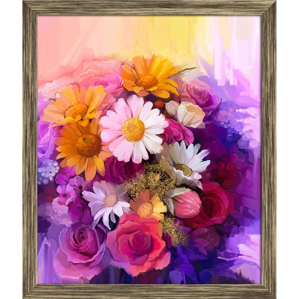 Pitaara Box Still Life Of Yellow Red & Pink Color Flower D1 Canvas Painting Synthetic Frame-Paintings Synthetic Framing-PBART44704167AFF_FW_L-Image Code 5005238 Vishnu Image Folio Pvt Ltd, IC 5005238, Pitaara Box, Paintings Synthetic Framing, Floral, Fine Art Reprint, still, life, of, yellow, red, pink, color, flower, d1, canvas, painting, synthetic, frame, flowers, paintings, abstract, close, wallpaper, greeting, decoration, fragrances, acrylic, foliage, natural, vibrant, rose, green, spring, bright, bloss