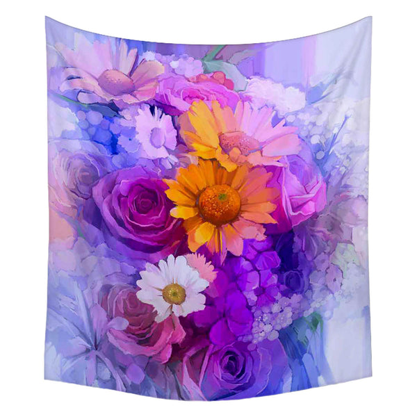 ArtzFolio Still Life Of Yellow Red & Pink Color Flower D2 Fabric Tapestry Wall Hanging-Tapestries-AZART44704207TAP_L-Image Code 5005239 Vishnu Image Folio Pvt Ltd, IC 5005239, ArtzFolio, Tapestries, Floral, Fine Art Reprint, still, life, of, yellow, red, pink, color, flower, d2, canvas, fabric, painting, tapestry, wall, art, hanging, flowers, paintings, abstract, close, wallpaper, greeting, decoration, fragrances, acrylic, foliage, natural, vibrant, rose, green, spring, bright, blossom, handmade, bloom, pai