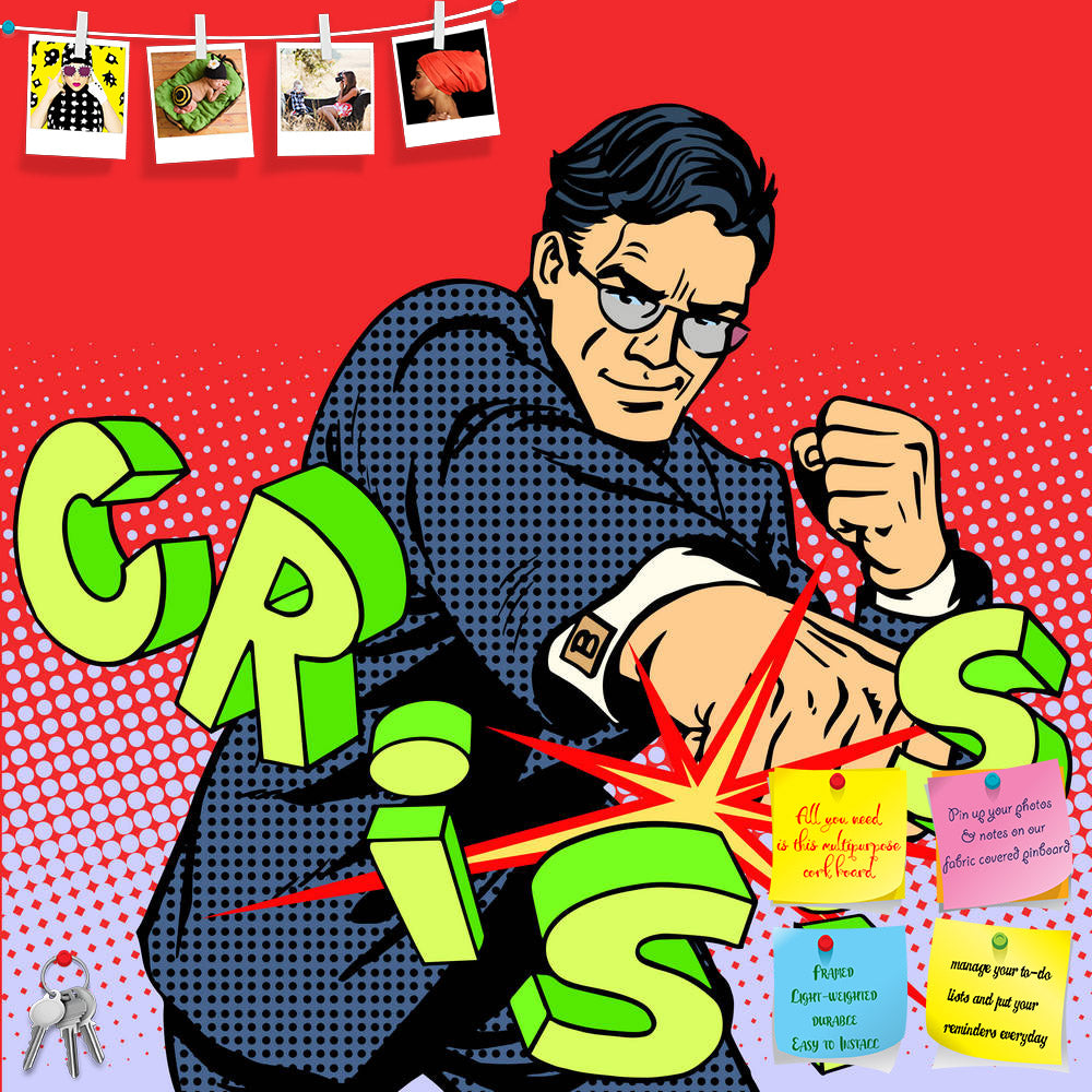 ArtzFolio Super Businessman Hero Pop Art Printed Bulletin Board Notice Pin Board Soft Board | Frameless-Bulletin Boards Frameless-AZSAO44889890BLB_FL_L-Image Code 5005242 Vishnu Image Folio Pvt Ltd, IC 5005242, ArtzFolio, Bulletin Boards Frameless, Pop Art, Quotes, Digital Art, super, businessman, hero, pop, art, printed, bulletin, board, notice, pin, soft, frameless, crisis, victory, blow, boxing, business, concept, superhero, courage, strength, leader, leadership, finances, people, boss, cartoon, comic, b