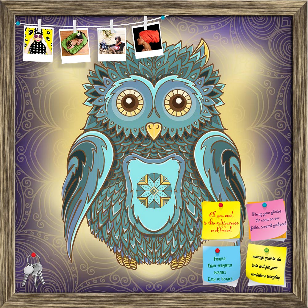 ArtzFolio Owl On Ornamental Background Printed Bulletin Board Notice Pin Board Soft Board | Framed-Bulletin Boards Framed-AZSAO44901496BLB_FR_L-Image Code 5005243 Vishnu Image Folio Pvt Ltd, IC 5005243, ArtzFolio, Bulletin Boards Framed, Birds, Kids, Digital Art, owl, on, ornamental, background, printed, bulletin, board, notice, pin, soft, framed, bird, animal, vector, symbol, illustration, wise, abstract, drawing, graphic, detailed, wildlife, ornate, ornament, design, nature, decoration, decorative, wild, 