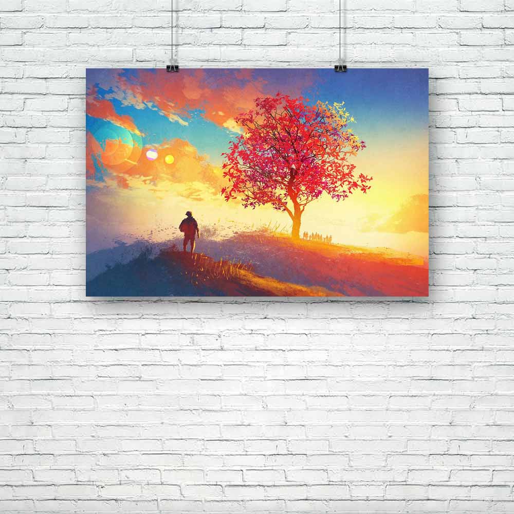 Autumn Landscape D7 Unframed Paper Poster-Paper Posters Unframed-POS_UN-IC 5005248 IC 5005248, Abstract Expressionism, Abstracts, Art and Paintings, Automobiles, Family, Illustrations, Landscapes, Love, Mountains, Nature, Paintings, Romance, Scenic, Seasons, Semi Abstract, Signs, Signs and Symbols, Sunrises, Sunsets, Transportation, Travel, Vehicles, Watercolour, Wooden, autumn, landscape, d7, unframed, paper, poster, concept, heaven, wallpaper, painting, abstract, welcome, sunlight, artwork, scenery, oil, 
