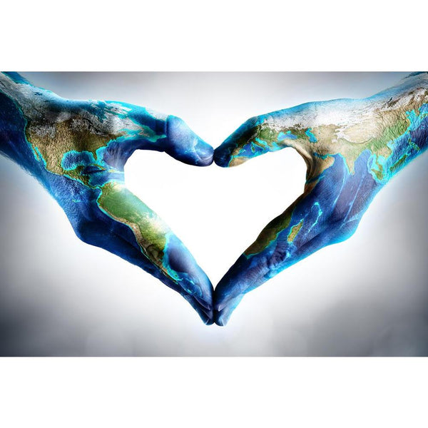 Hands Shaped Heart With World Map Unframed Paper Poster-Paper Posters Unframed-POS_UN-IC 5005256 IC 5005256, Art and Paintings, Astronomy, Cosmology, Countries, Culture, Ethnic, Hearts, Holidays, Love, Maps, Nature, Romance, Scenic, Signs, Signs and Symbols, Space, Symbols, Traditional, Tribal, World Culture, hands, shaped, heart, with, world, map, unframed, paper, wall, poster, earth, globe, day, ecology, respect, climate, change, environment, the, celebration, planet, human, cultural, in, international, a