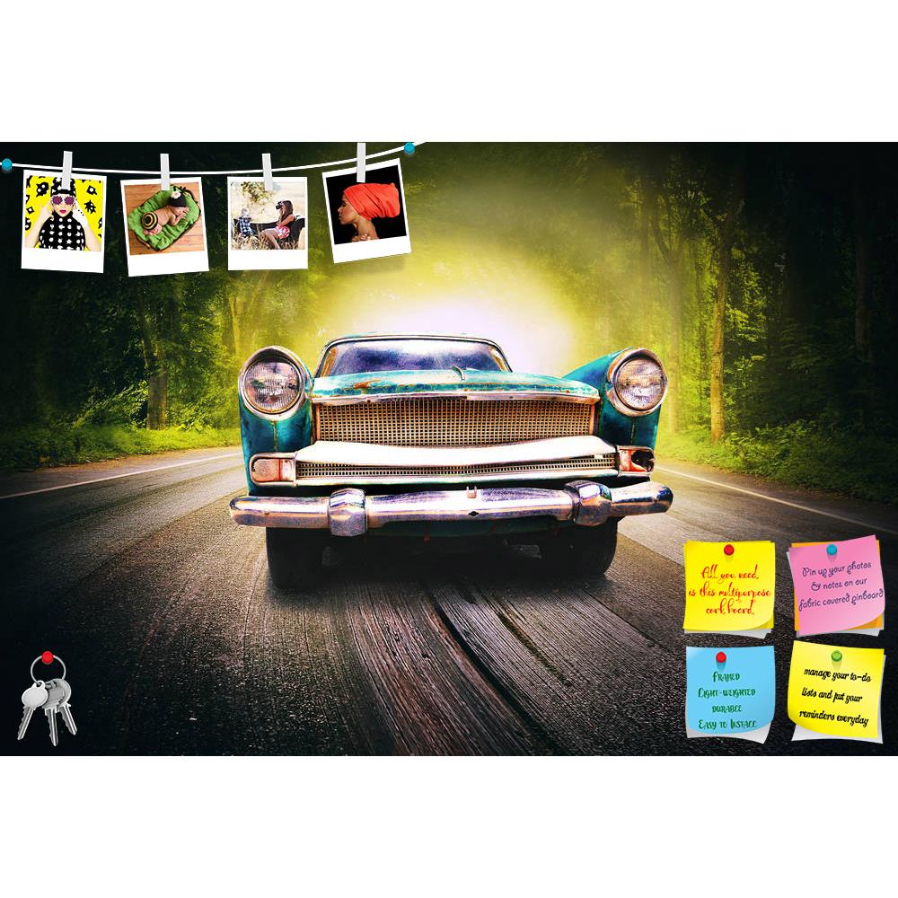 ArtzFolio Old Car On The Magic Road Printed Bulletin Board Notice Pin Board Soft Board | Frameless-Bulletin Boards Frameless-AZSAO45062439BLB_FL_L-Image Code 5005259 Vishnu Image Folio Pvt Ltd, IC 5005259, ArtzFolio, Bulletin Boards Frameless, Automobiles, Photography, old, car, on, the, magic, road, printed, bulletin, board, notice, pin, soft, frameless, wood, image, art, forest, landscape, dreams, tale, surreal, tree, darkness, dark, leaves, green, tunnel, fog, sunlight, mist, way, bright, wild, sun, shin