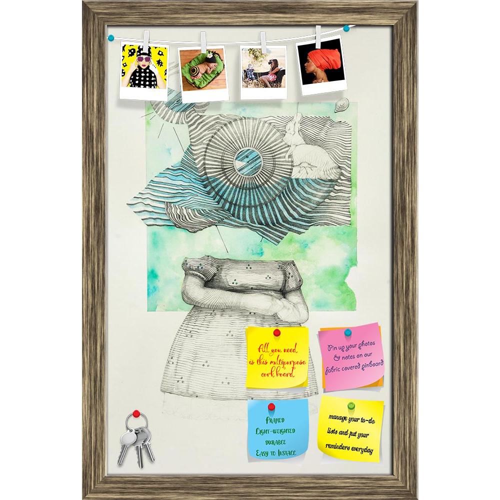 ArtzFolio Surreal Artwork D20 Printed Bulletin Board Notice Pin Board Soft Board | Framed-Bulletin Boards Framed-AZSAO45097659BLB_FR_L-Image Code 5005274 Vishnu Image Folio Pvt Ltd, IC 5005274, ArtzFolio, Bulletin Boards Framed, Surrealism, Fine Art Reprint, surreal, artwork, d20, printed, bulletin, board, notice, pin, soft, framed, drawing, art, paper, pencil, sketch, illustration, line, hand, background, white, black, vector, abstract, design, man, ink, graphic, face, fantasy, realistic, weird, texture, s