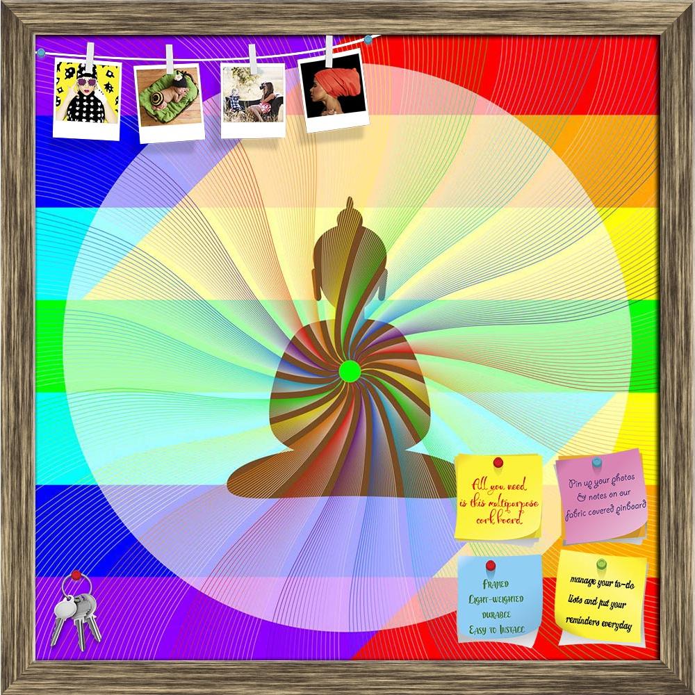 ArtzFolio Buddha In Meditation Printed Bulletin Board Notice Pin Board Soft Board | Framed-Bulletin Boards Framed-AZSAO45136849BLB_FR_L-Image Code 5005277 Vishnu Image Folio Pvt Ltd, IC 5005277, ArtzFolio, Bulletin Boards Framed, Religious, Digital Art, buddha, in, meditation, printed, bulletin, board, notice, pin, soft, framed, rainbow, waves, from, his, heart, pin up board, push pin board, extra large cork board, big pin board, notice board, small bulletin board, cork board, wall notice board, giant cork 