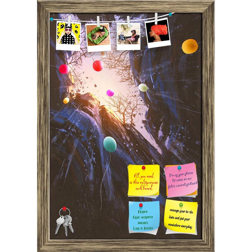 ArtzFolio Colored Balloons Floating Into The Sky Printed Bulletin Board Notice Pin Board Soft Board | Framed-Bulletin Boards Framed-AZSAO45175400BLB_FR_L-Image Code 5005282 Vishnu Image Folio Pvt Ltd, IC 5005282, ArtzFolio, Bulletin Boards Framed, Abstract, Fantasy, Fine Art Reprint, colored, balloons, floating, into, the, sky, printed, bulletin, board, notice, pin, soft, framed, painting, surrounded, cliffs, acrylic, art, artistic, artwork, background, beautiful, canvas, color, concept, design, oil, style,