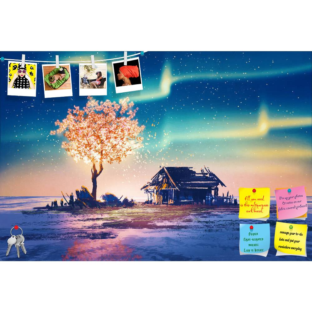 ArtzFolio Fantasy Tree Lights Printed Bulletin Board Notice Pin Board Soft Board | Frameless-Bulletin Boards Frameless-AZSAO45175428BLB_FL_L-Image Code 5005287 Vishnu Image Folio Pvt Ltd, IC 5005287, ArtzFolio, Bulletin Boards Frameless, Abstract, Fantasy, Fine Art Reprint, tree, lights, printed, bulletin, board, notice, pin, soft, frameless, abandoned, house, northern, painting, acrylic, art, artistic, artwork, background, beautiful, beauty, canvas, color, concept, cover, design, oil, style, texture, vivid