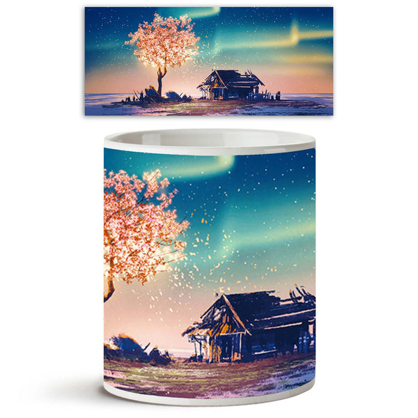 Fantasy Tree Lights Ceramic Coffee Tea Mug Inside White-Coffee Mugs--IC 5005287 IC 5005287, Abstract Expressionism, Abstracts, Art and Paintings, Christianity, Fantasy, Illustrations, Landscapes, Mountains, Nature, Paintings, Scenic, Science Fiction, Seasons, Semi Abstract, Signs, Signs and Symbols, Space, Stars, Watercolour, tree, lights, ceramic, coffee, tea, mug, inside, white, abandoned, house, northern, painting, abstract, acrylic, art, artistic, artwork, background, beautiful, beauty, canvas, color, c