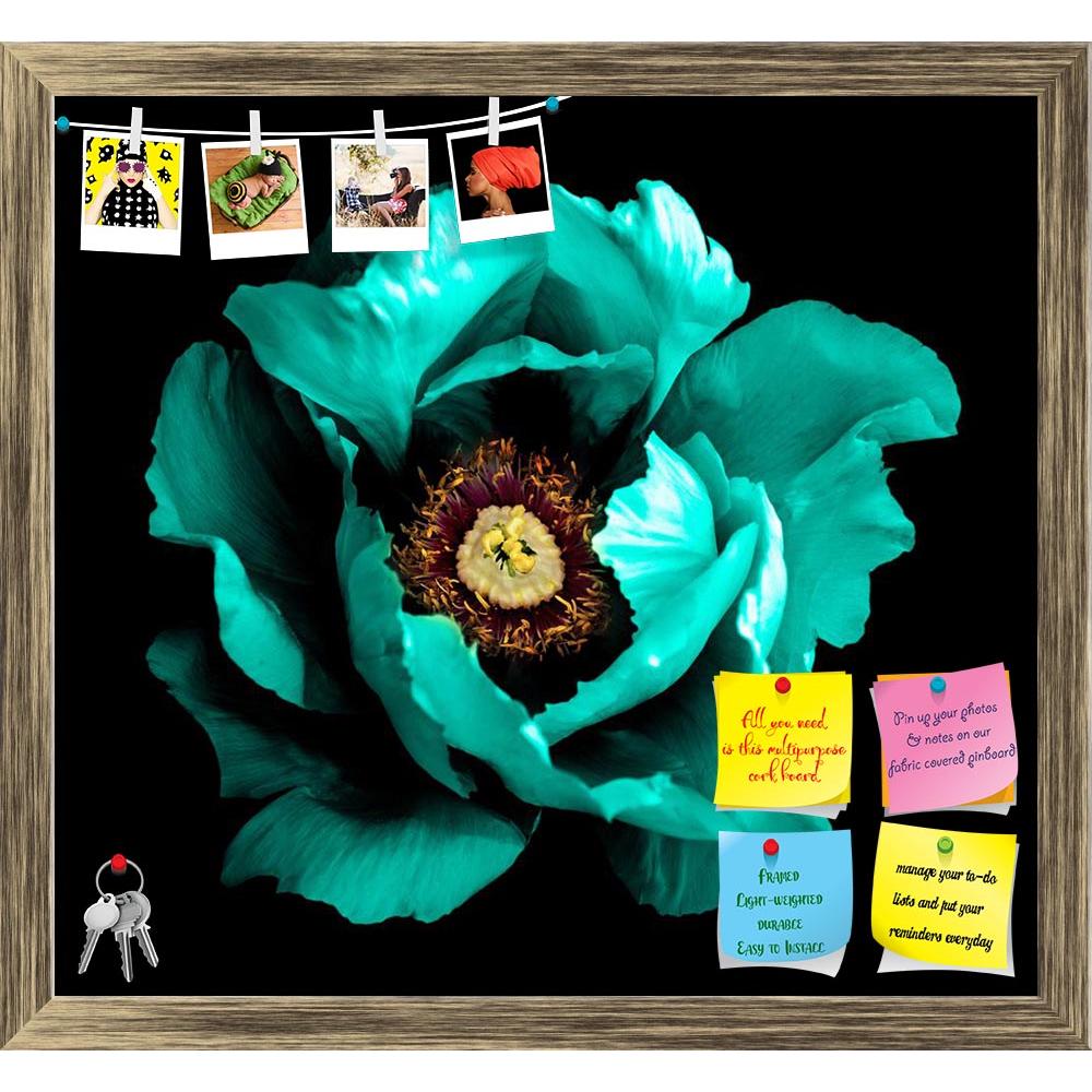 ArtzFolio Cyan Peony Flower Printed Bulletin Board Notice Pin Board Soft Board | Framed-Bulletin Boards Framed-AZSAO45227228BLB_FR_L-Image Code 5005295 Vishnu Image Folio Pvt Ltd, IC 5005295, ArtzFolio, Bulletin Boards Framed, Floral, Photography, cyan, peony, flower, printed, bulletin, board, notice, pin, soft, framed, surreal, dark, chrome, macro, isolated, black, closeup, blossoming, green, white, spring, pin up board, push pin board, extra large cork board, big pin board, notice board, small bulletin bo