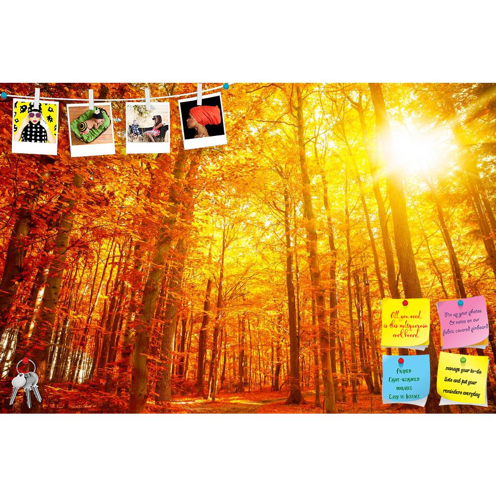 ArtzFolio Autumn Trees Printed Bulletin Board Notice Pin Board Soft Board | Frameless-Bulletin Boards Frameless-AZSAO45267994BLB_FL_L-Image Code 5005298 Vishnu Image Folio Pvt Ltd, IC 5005298, ArtzFolio, Bulletin Boards Frameless, Landscapes, Photography, autumn, trees, printed, bulletin, board, notice, pin, soft, frameless, golden, leaves, fall, pin up board, push pin board, extra large cork board, big pin board, notice board, small bulletin board, cork board, wall notice board, giant cork board, bulletin 