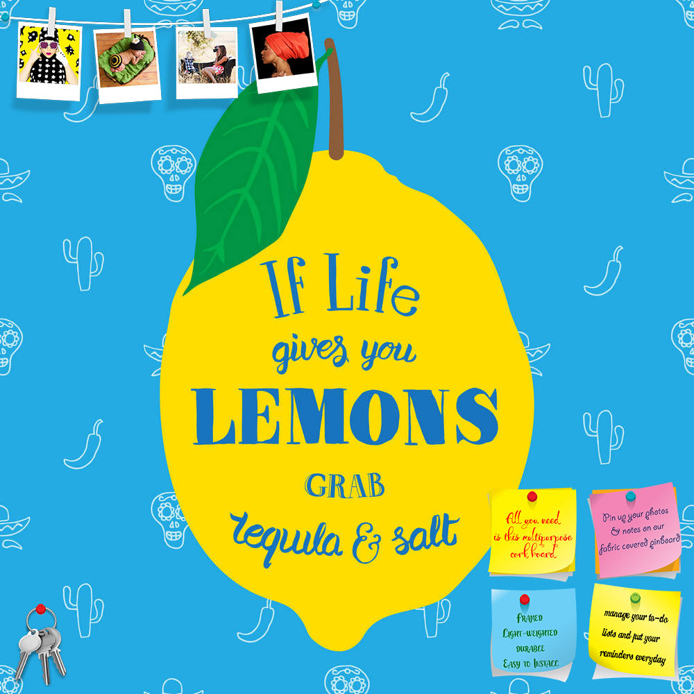 ArtzFolio If Life Gives You Lemons Grab Tequila & Salt D2 Printed Bulletin Board Notice Pin Board Soft Board | Frameless-Bulletin Boards Frameless-AZSAO45275043BLB_FL_L-Image Code 5005300 Vishnu Image Folio Pvt Ltd, IC 5005300, ArtzFolio, Bulletin Boards Frameless, Food & Beverage, Quotes, Digital Art, if, life, gives, you, lemons, grab, tequila, salt, d2, printed, bulletin, board, notice, pin, soft, frameless, motivation, quote, vector, illustration, hand-drawn, words, poster, postcard, calligraphic, inscr