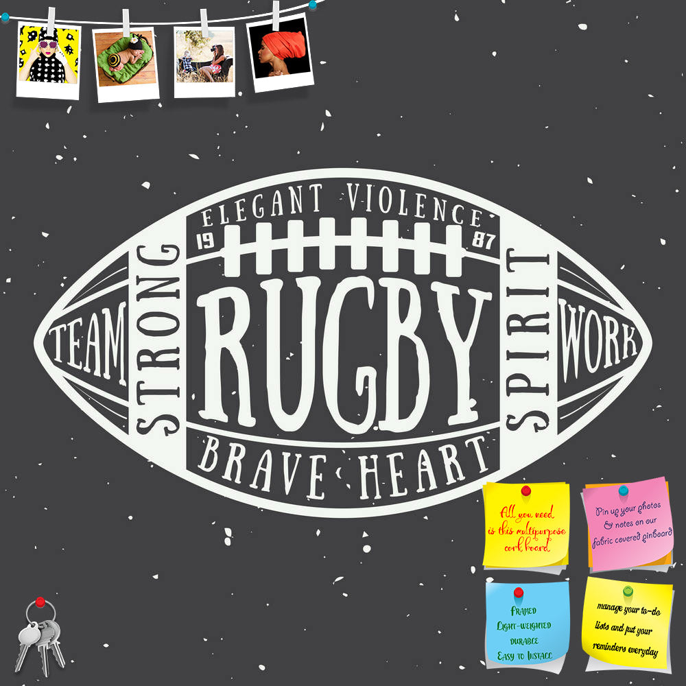 ArtzFolio Rugby Or American Football Ball D2 Printed Bulletin Board Notice Pin Board Soft Board | Frameless-Bulletin Boards Frameless-AZSAO45515599BLB_FL_L-Image Code 5005310 Vishnu Image Folio Pvt Ltd, IC 5005310, ArtzFolio, Bulletin Boards Frameless, Sports, Digital Art, rugby, or, american, football, ball, d2, printed, bulletin, board, notice, pin, soft, frameless, typography, vector, illustration, lettering, pin up board, push pin board, extra large cork board, big pin board, notice board, small bulleti