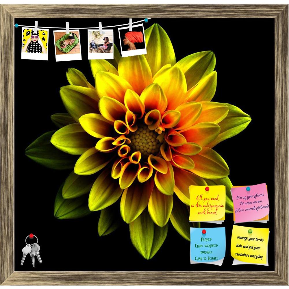 ArtzFolio Gold & Red Flower Dahlia Printed Bulletin Board Notice Pin Board Soft Board | Framed-Bulletin Boards Framed-AZSAO45528674BLB_FR_L-Image Code 5005312 Vishnu Image Folio Pvt Ltd, IC 5005312, ArtzFolio, Bulletin Boards Framed, Floral, Photography, gold, red, flower, dahlia, printed, bulletin, board, notice, pin, soft, framed, surreal, dark, chrome, macro, isolated, black, beautiful, garden, background, plant, bea, pin up board, push pin board, extra large cork board, big pin board, notice board, smal
