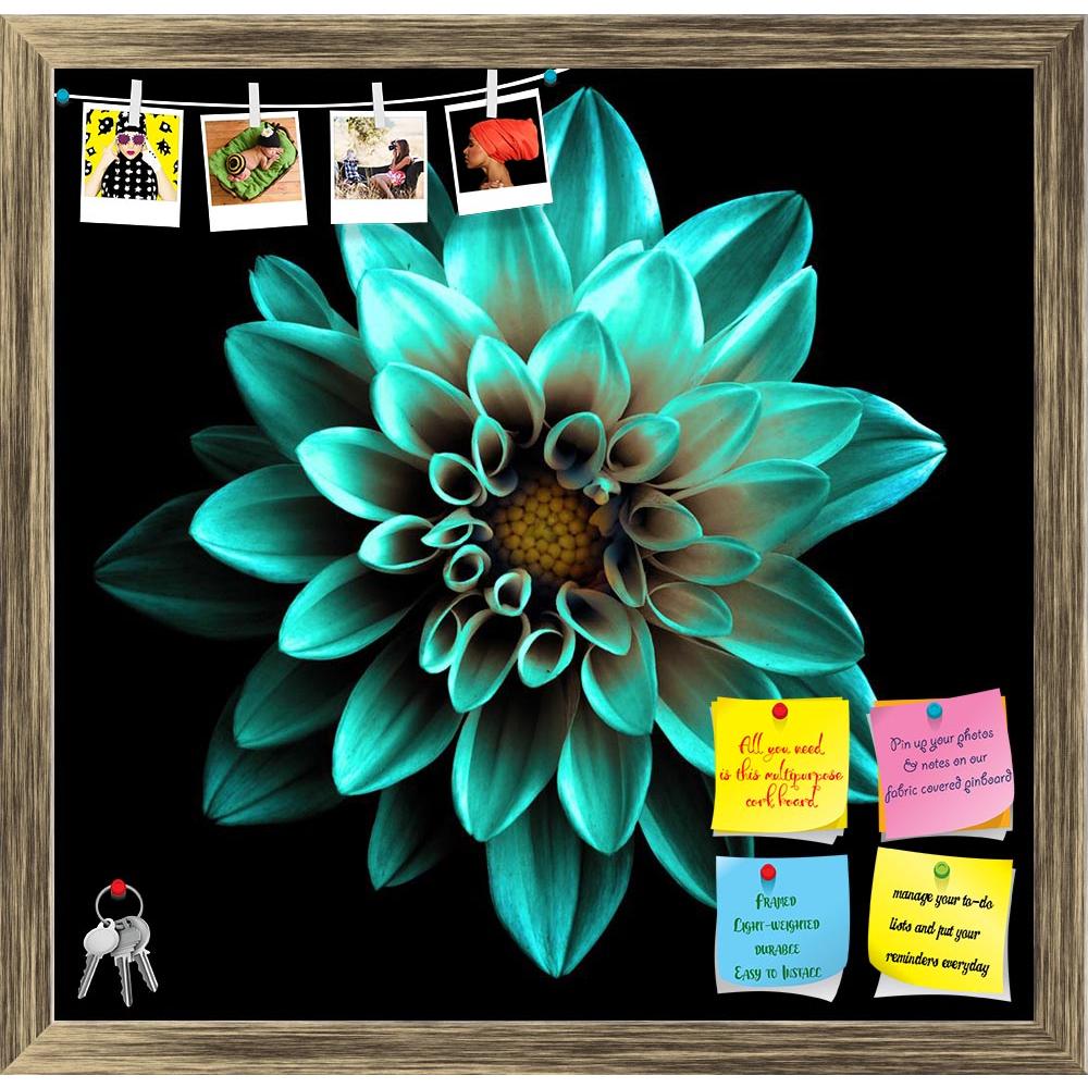 ArtzFolio Turquoise Flower Dahlia Printed Bulletin Board Notice Pin Board Soft Board | Framed-Bulletin Boards Framed-AZSAO45528708BLB_FR_L-Image Code 5005313 Vishnu Image Folio Pvt Ltd, IC 5005313, ArtzFolio, Bulletin Boards Framed, Floral, Photography, turquoise, flower, dahlia, printed, bulletin, board, notice, pin, soft, framed, surreal, dark, chrome, macro, isolated, black, beautiful, garden, background, plant, bea, pin up board, push pin board, extra large cork board, big pin board, notice board, small
