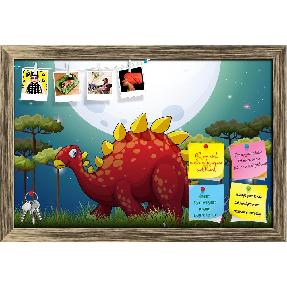 ArtzFolio Dinosaur Printed Bulletin Board Notice Pin Board Soft Board | Framed-Bulletin Boards Framed-AZSAO45533710BLB_FR_L-Image Code 5005314 Vishnu Image Folio Pvt Ltd, IC 5005314, ArtzFolio, Bulletin Boards Framed, Animals, Kids, Digital Art, dinosaur, printed, bulletin, board, notice, pin, soft, framed, field, fullmoon, night, illustration, pin up board, push pin board, extra large cork board, big pin board, notice board, small bulletin board, cork board, wall notice board, giant cork board, bulletin bo