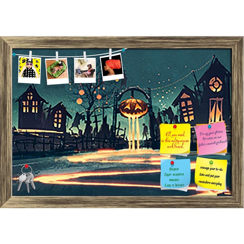 ArtzFolio Halloween Night D2 Printed Bulletin Board Notice Pin Board Soft Board | Framed-Bulletin Boards Framed-AZSAO45580087BLB_FR_L-Image Code 5005315 Vishnu Image Folio Pvt Ltd, IC 5005315, ArtzFolio, Bulletin Boards Framed, Fantasy, Fine Art Reprint, halloween, night, d2, printed, bulletin, board, notice, pin, soft, framed, pumpkin, haunted, houses,illustration, painting, acrylic, art, artistic, artwork, background, beautiful, cemetery, color, concept, dark, design, ghost, graveyard, greeting, happy, ho