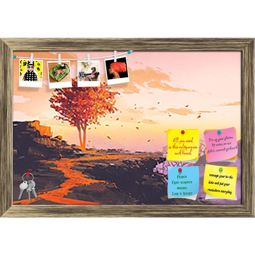 ArtzFolio Melting Autumn Tree Printed Bulletin Board Notice Pin Board Soft Board | Framed-Bulletin Boards Framed-AZSAO45580095BLB_FR_L-Image Code 5005318 Vishnu Image Folio Pvt Ltd, IC 5005318, ArtzFolio, Bulletin Boards Framed, Landscapes, Fine Art Reprint, melting, autumn, tree, printed, bulletin, board, notice, pin, soft, framed, landscape, painting, top, mountain, acrylic, art, artistic, artwork, beautiful, color, concept, design, illustration, oil, style, vivid, wallpaper, watercolor, alone, falling, l