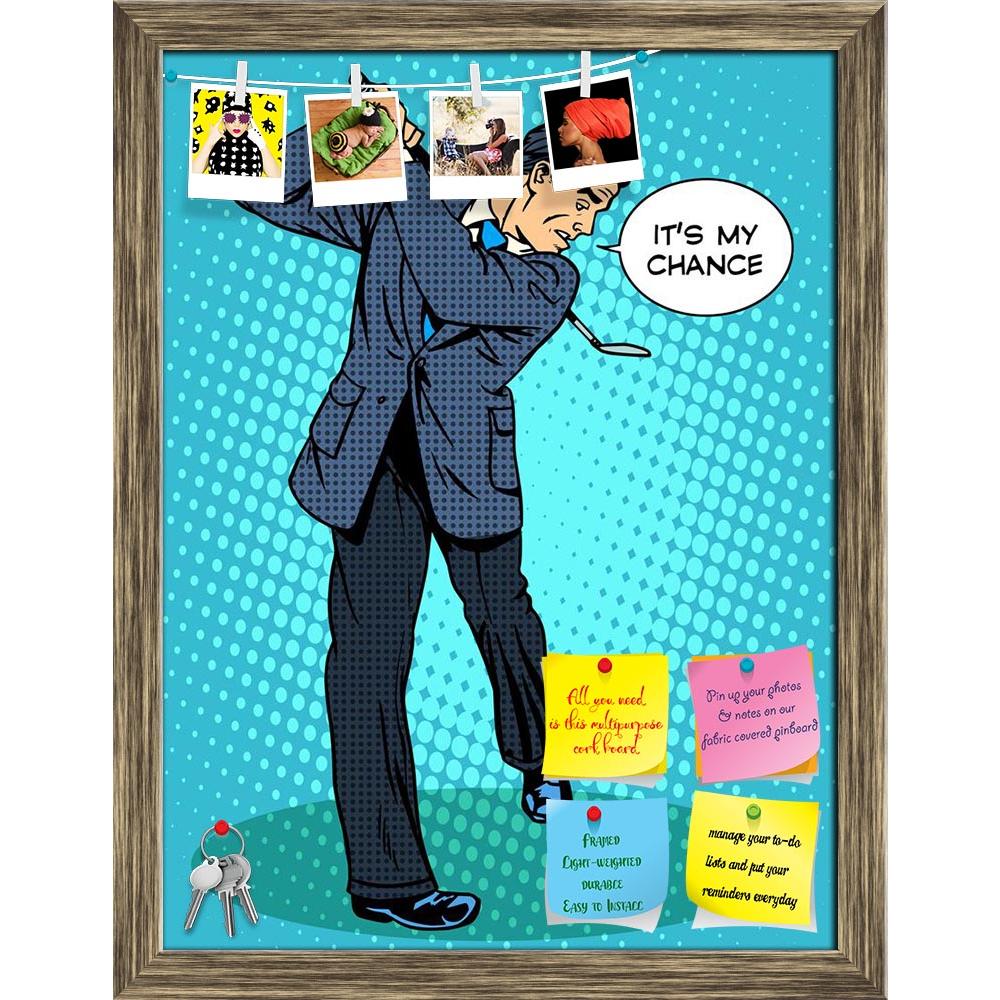 ArtzFolio Businessman Playing Golf Retro Pop Art Printed Bulletin Board Notice Pin Board Soft Board | Framed-Bulletin Boards Framed-AZSAO45630723BLB_FR_L-Image Code 5005324 Vishnu Image Folio Pvt Ltd, IC 5005324, ArtzFolio, Bulletin Boards Framed, Pop Art, Quotes, Digital Art, businessman, playing, golf, retro, pop, art, printed, bulletin, board, notice, pin, soft, framed, sports, leisure, kick, accuracy, chance, hope, business, putter, ball, boss, concept, idea, man, people, style, success, vector, busines