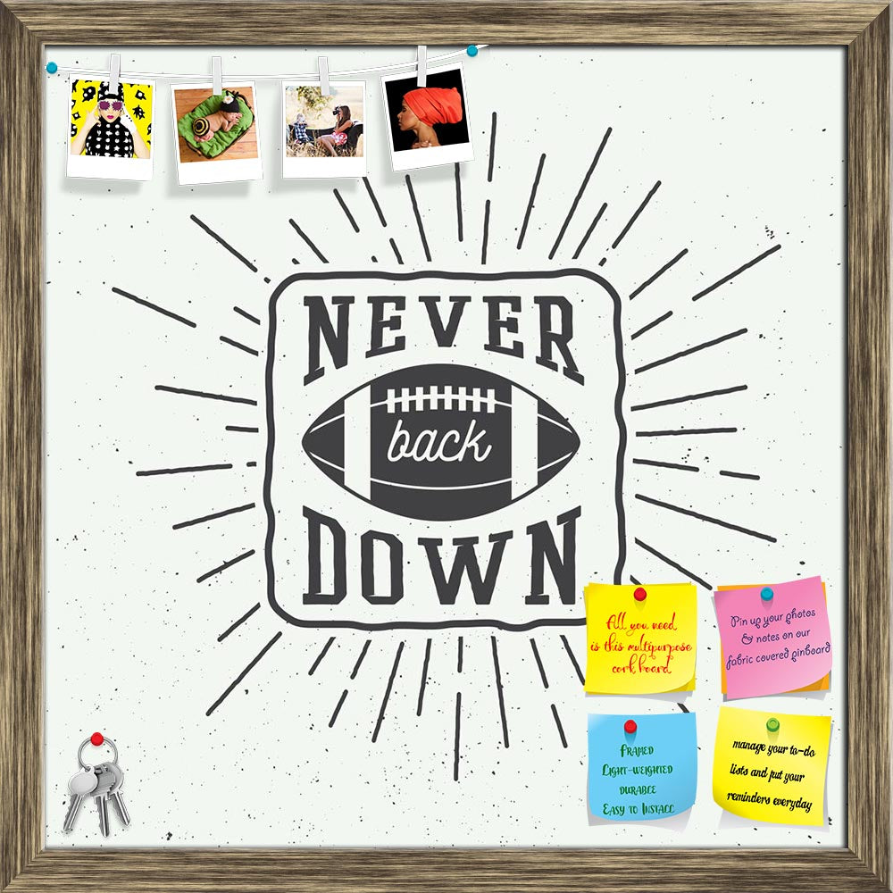 ArtzFolio Rugby Or American Football Printed Bulletin Board Notice Pin Board Soft Board | Framed-Bulletin Boards Framed-AZSAO45691124BLB_FR_L-Image Code 5005339 Vishnu Image Folio Pvt Ltd, IC 5005339, ArtzFolio, Bulletin Boards Framed, Motivational, Quotes, Digital Art, rugby, or, american, football, printed, bulletin, board, notice, pin, soft, framed, ball, typography, vector, illustration, lettering, pin up board, push pin board, extra large cork board, big pin board, notice board, small bulletin board, c