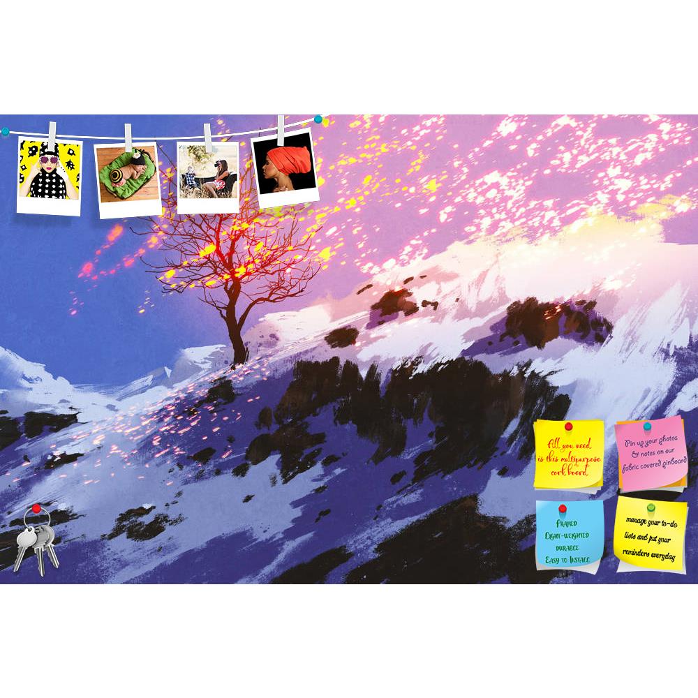ArtzFolio Bare Tree With Glowing Snow Printed Bulletin Board Notice Pin Board Soft Board | Frameless-Bulletin Boards Frameless-AZSAO45811886BLB_FL_L-Image Code 5005342 Vishnu Image Folio Pvt Ltd, IC 5005342, ArtzFolio, Bulletin Boards Frameless, Landscapes, Fine Art Reprint, bare, tree, with, glowing, snow, printed, bulletin, board, notice, pin, soft, frameless, fantasy, landscape, showing, winter, snow,digital, painting, acrylic, art, artistic, artwork, beautiful, color, concept, illustration, oil, style, 