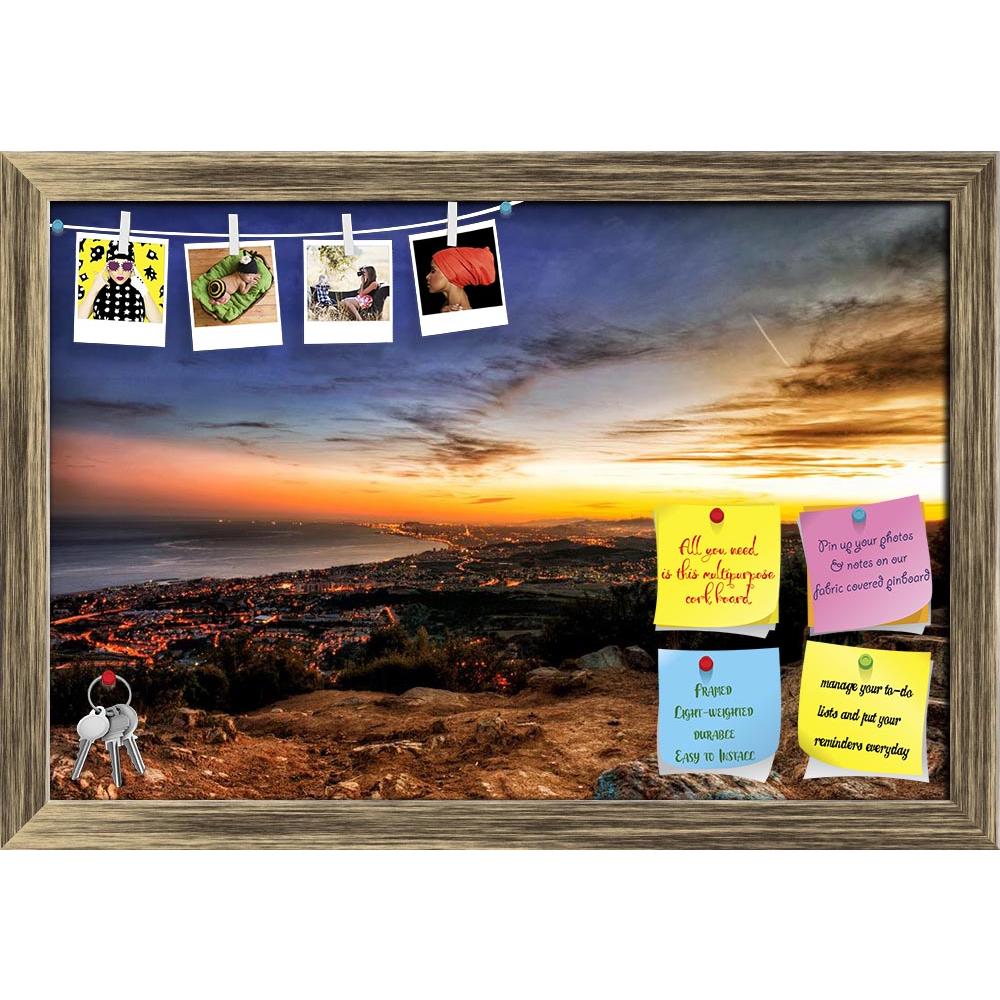 ArtzFolio Barcelona Skyline Sunset, Spain Printed Bulletin Board Notice Pin Board Soft Board | Framed-Bulletin Boards Framed-AZSAO46038713BLB_FR_L-Image Code 5005345 Vishnu Image Folio Pvt Ltd, IC 5005345, ArtzFolio, Bulletin Boards Framed, Landscapes, Places, Photography, barcelona, skyline, sunset, spain, printed, bulletin, board, notice, pin, soft, framed, pin up board, push pin board, extra large cork board, big pin board, notice board, small bulletin board, cork board, wall notice board, giant cork boa