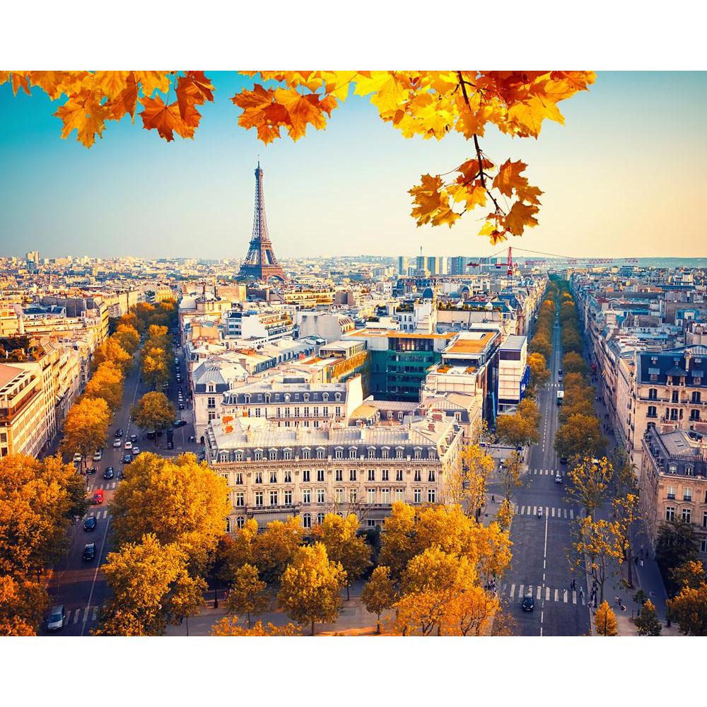 Pitaara Box Eiffel Tower At Sunset, Paris, France Peel & Stick Vinyl Wall Sticker-Laminated Wall Stickers-PBART46043848LAM_UN_L-Image Code 5005346 Vishnu Image Folio Pvt Ltd, IC 5005346, Pitaara Box, Laminated Wall Stickers, Landscapes, Places, Photography, eiffel, tower, at, sunset, paris, france, peel, stick, vinyl, wall, sticker, view, autumn, fall, leaves, french, street, aerial, avenue, cityscape, architecture, attraction, beautiful, beauty, blue, buildings, city, destination, europe, exterior, famous,