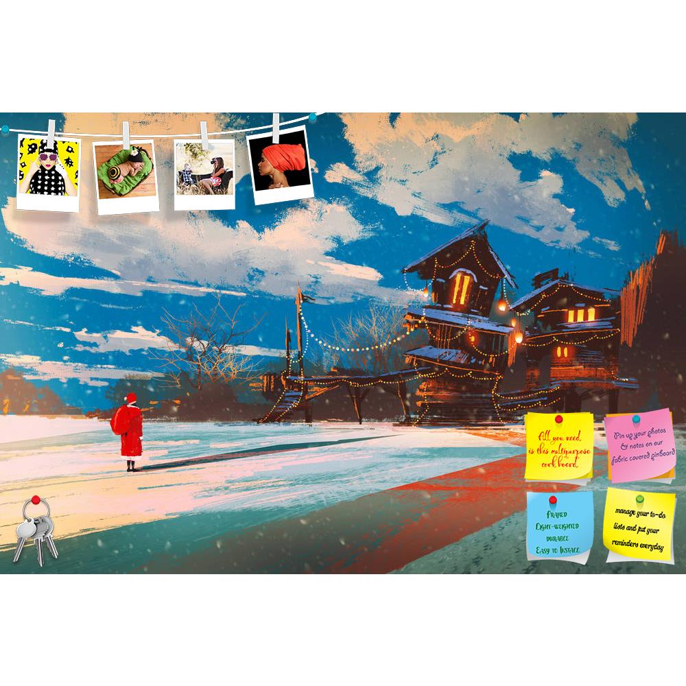 ArtzFolio Christmas Night Eve D2 Printed Bulletin Board Notice Pin Board Soft Board | Frameless-Bulletin Boards Frameless-AZSAO46076281BLB_FL_L-Image Code 5005347 Vishnu Image Folio Pvt Ltd, IC 5005347, ArtzFolio, Bulletin Boards Frameless, Fantasy, Fine Art Reprint, christmas, night, eve, d2, printed, bulletin, board, notice, pin, soft, frameless, winter, landscape, wooden, house, night,illustration, painting, acrylic, art, artistic, artwork, beautiful, color, concept, design, illustration, oil, style, viv