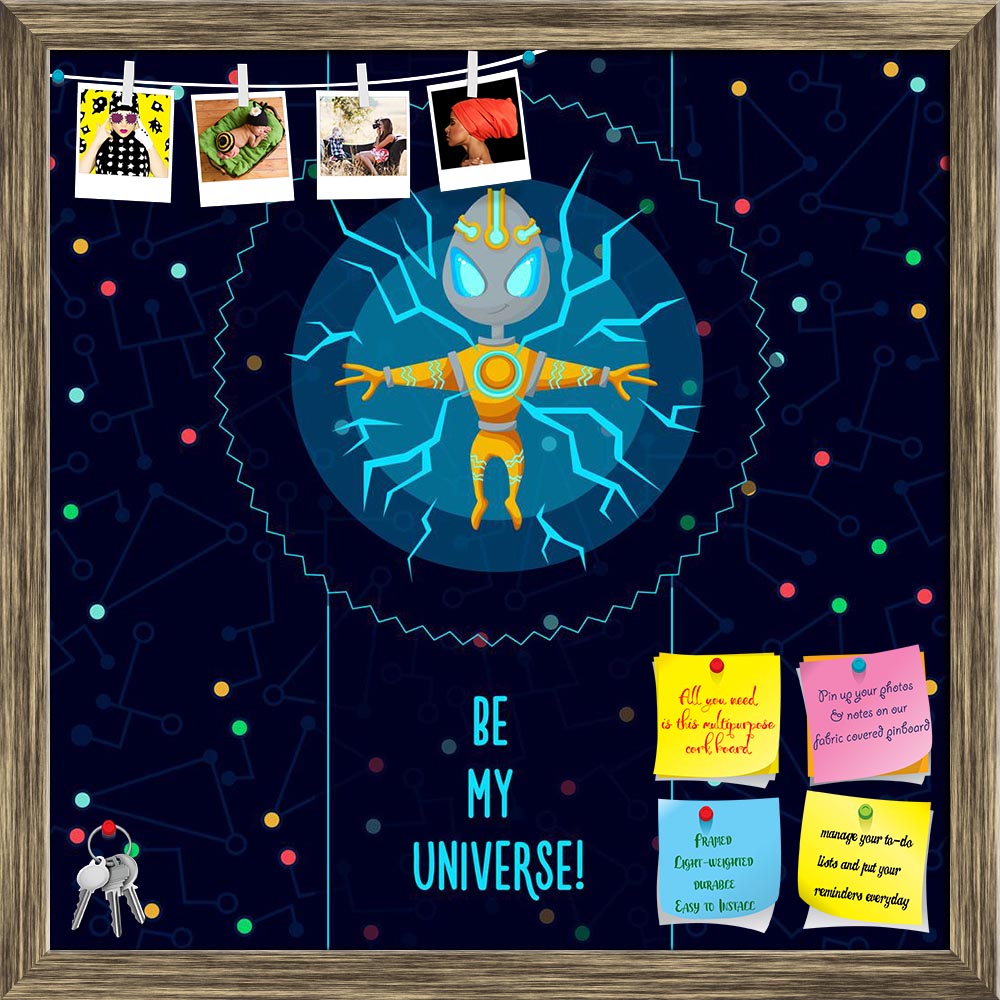 ArtzFolio Alien In The Universe D1 Printed Bulletin Board Notice Pin Board Soft Board | Framed-Bulletin Boards Framed-AZSAO46155357BLB_FR_L-Image Code 5005352 Vishnu Image Folio Pvt Ltd, IC 5005352, ArtzFolio, Bulletin Boards Framed, Quotes, Digital Art, alien, in, the, universe, d1, printed, bulletin, board, notice, pin, soft, framed, space, vector, illustration, style, flat, about, univerce, romantic, flayer, pin up board, push pin board, extra large cork board, big pin board, notice board, small bulletin
