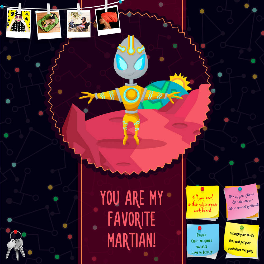ArtzFolio Alien In The Universe D5 Printed Bulletin Board Notice Pin Board Soft Board | Frameless-Bulletin Boards Frameless-AZSAO46155378BLB_FL_L-Image Code 5005356 Vishnu Image Folio Pvt Ltd, IC 5005356, ArtzFolio, Bulletin Boards Frameless, Quotes, Digital Art, alien, in, the, universe, d5, printed, bulletin, board, notice, pin, soft, frameless, space, vector, illustration, style, flat, about, univerce, romantic, flayer, pin up board, push pin board, extra large cork board, big pin board, notice board, sm