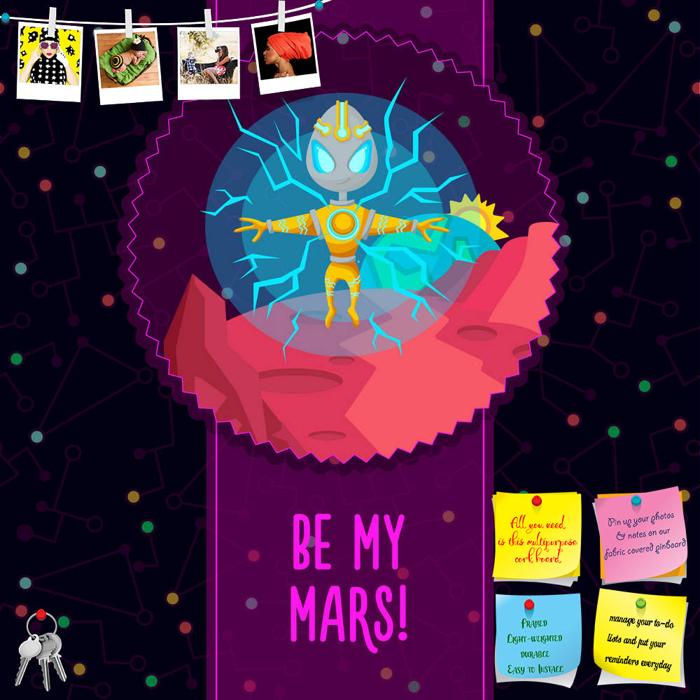 ArtzFolio Alien In The Universe D6 Printed Bulletin Board Notice Pin Board Soft Board | Frameless-Bulletin Boards Frameless-AZSAO46155388BLB_FL_L-Image Code 5005357 Vishnu Image Folio Pvt Ltd, IC 5005357, ArtzFolio, Bulletin Boards Frameless, Quotes, Digital Art, alien, in, the, universe, d6, printed, bulletin, board, notice, pin, soft, frameless, space, vector, illustration, style, flat, about, univerce, romantic, flayer, pin up board, push pin board, extra large cork board, big pin board, notice board, sm