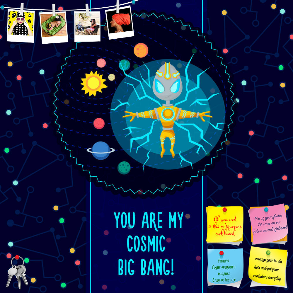 ArtzFolio Alien In The Universe D8 Printed Bulletin Board Notice Pin Board Soft Board | Frameless-Bulletin Boards Frameless-AZSAO46155400BLB_FL_L-Image Code 5005359 Vishnu Image Folio Pvt Ltd, IC 5005359, ArtzFolio, Bulletin Boards Frameless, Quotes, Digital Art, alien, in, the, universe, d8, printed, bulletin, board, notice, pin, soft, frameless, space, vector, illustration, style, flat, about, univerce, romantic, flayer, pin up board, push pin board, extra large cork board, big pin board, notice board, sm