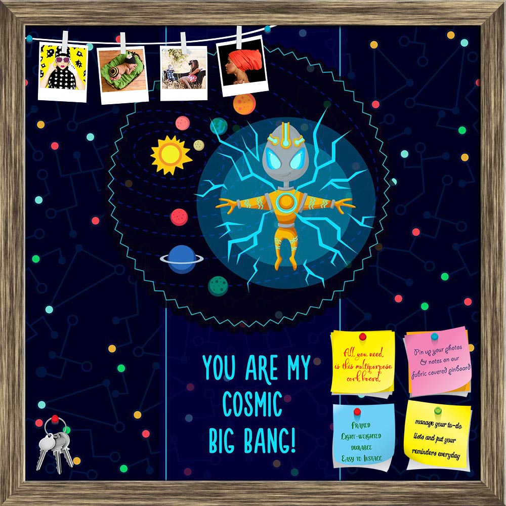 ArtzFolio Alien In The Universe D8 Printed Bulletin Board Notice Pin Board Soft Board | Framed-Bulletin Boards Framed-AZSAO46155400BLB_FR_L-Image Code 5005359 Vishnu Image Folio Pvt Ltd, IC 5005359, ArtzFolio, Bulletin Boards Framed, Quotes, Digital Art, alien, in, the, universe, d8, printed, bulletin, board, notice, pin, soft, framed, space, vector, illustration, style, flat, about, univerce, romantic, flayer, pin up board, push pin board, extra large cork board, big pin board, notice board, small bulletin