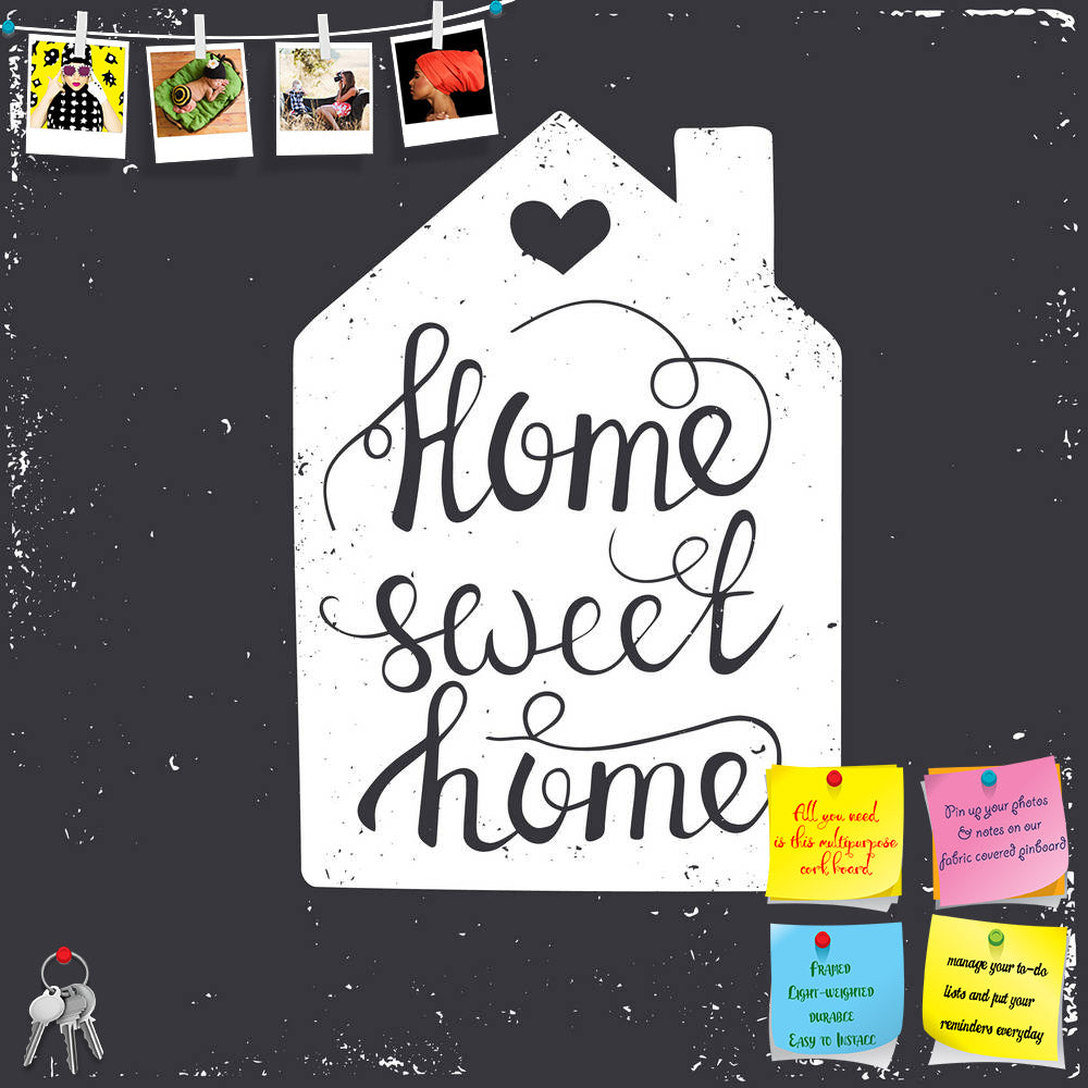 ArtzFolio Home Sweet Home D2 Printed Bulletin Board Notice Pin Board Soft Board | Frameless-Bulletin Boards Frameless-AZSAO46164671BLB_FL_L-Image Code 5005361 Vishnu Image Folio Pvt Ltd, IC 5005361, ArtzFolio, Bulletin Boards Frameless, Kids, Quotes, Digital Art, home, sweet, d2, printed, bulletin, board, notice, pin, soft, frameless, hand, drawn, typography, poster, conceptual, handwritten, phrase, home.t, shirt, lettered, calligraphic, design, inspirational, pin up board, push pin board, extra large cork 