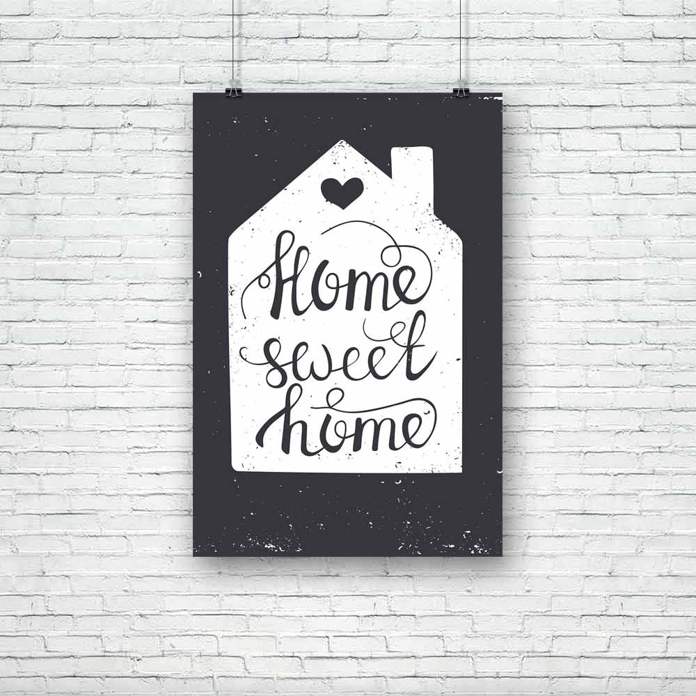 Home Sweet Home D2 Unframed Paper Poster-Paper Posters Unframed-POS_UN-IC 5005361 IC 5005361, Abstract Expressionism, Abstracts, Ancient, Calligraphy, Conceptual, Decorative, Digital, Digital Art, Drawing, Family, Graphic, Hipster, Historical, Illustrations, Inspirational, Love, Medieval, Modern Art, Motivation, Motivational, Retro, Romance, Semi Abstract, Signs, Signs and Symbols, Typography, Vintage, home, sweet, d2, unframed, paper, poster, decor, homes, abstract, background, banner, blackboard, calligra