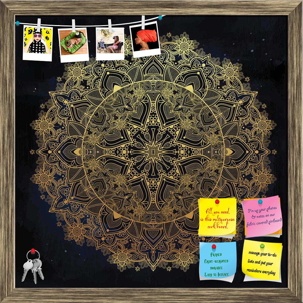 ArtzFolio Ornate Paisley Round Lace Ornament Mandala D2 Printed Bulletin Board Notice Pin Board Soft Board | Framed-Bulletin Boards Framed-AZSAO46166710BLB_FR_L-Image Code 5005363 Vishnu Image Folio Pvt Ltd, IC 5005363, ArtzFolio, Bulletin Boards Framed, Abstract, Digital Art, ornate, paisley, round, lace, ornament, mandala, d2, printed, bulletin, board, notice, pin, soft, framed, vintage, vector, pattern, isolated, hand, drawn, background, decorative, retro, banner, invitation, wedding, card, scrap, bookin