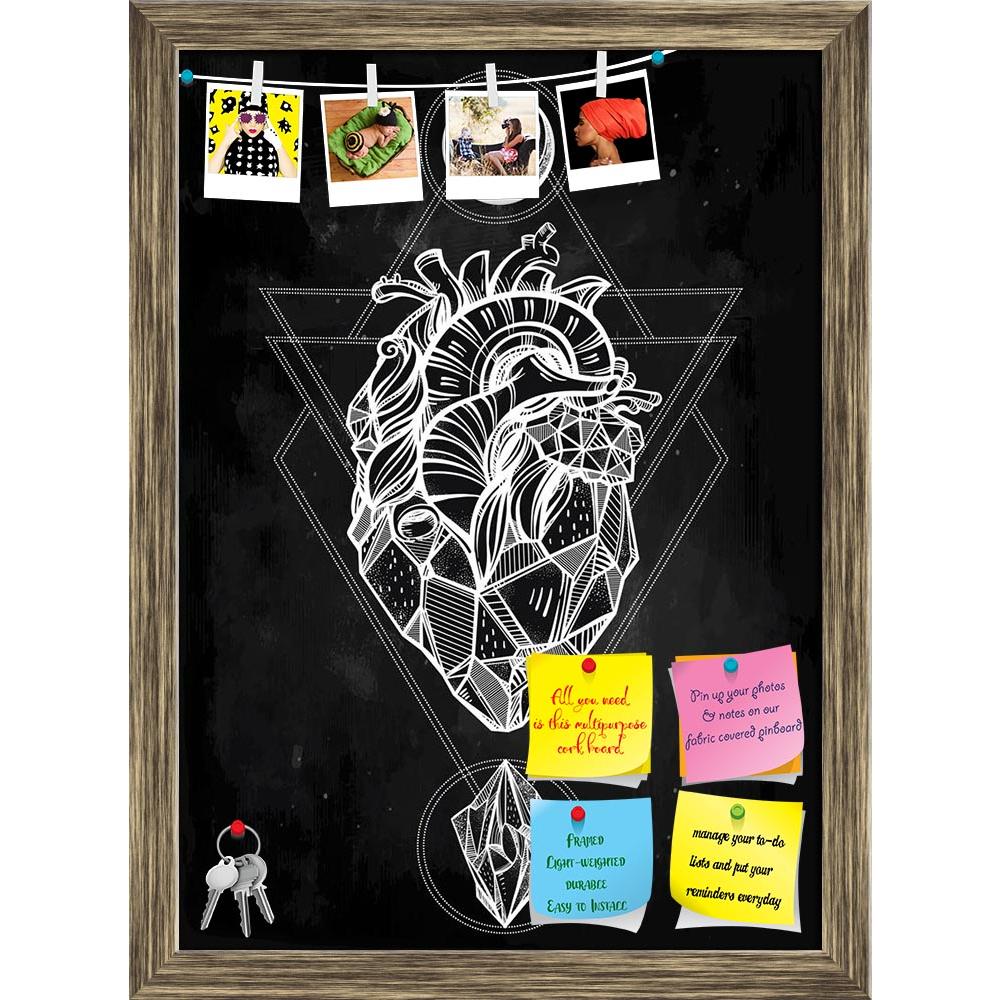 ArtzFolio Heart With Moons & Gems Printed Bulletin Board Notice Pin Board Soft Board | Framed-Bulletin Boards Framed-AZSAO46340626BLB_FR_L-Image Code 5005373 Vishnu Image Folio Pvt Ltd, IC 5005373, ArtzFolio, Bulletin Boards Framed, Abstract, Digital Art, heart, with, moons, gems, printed, bulletin, board, notice, pin, soft, framed, stone, design, tattoo, art, isolated, vector, illustration, trendy, vintage, style, element, dark, romance, philosophy, spirituality, occultism, alchemy, magic, love, pin up boa