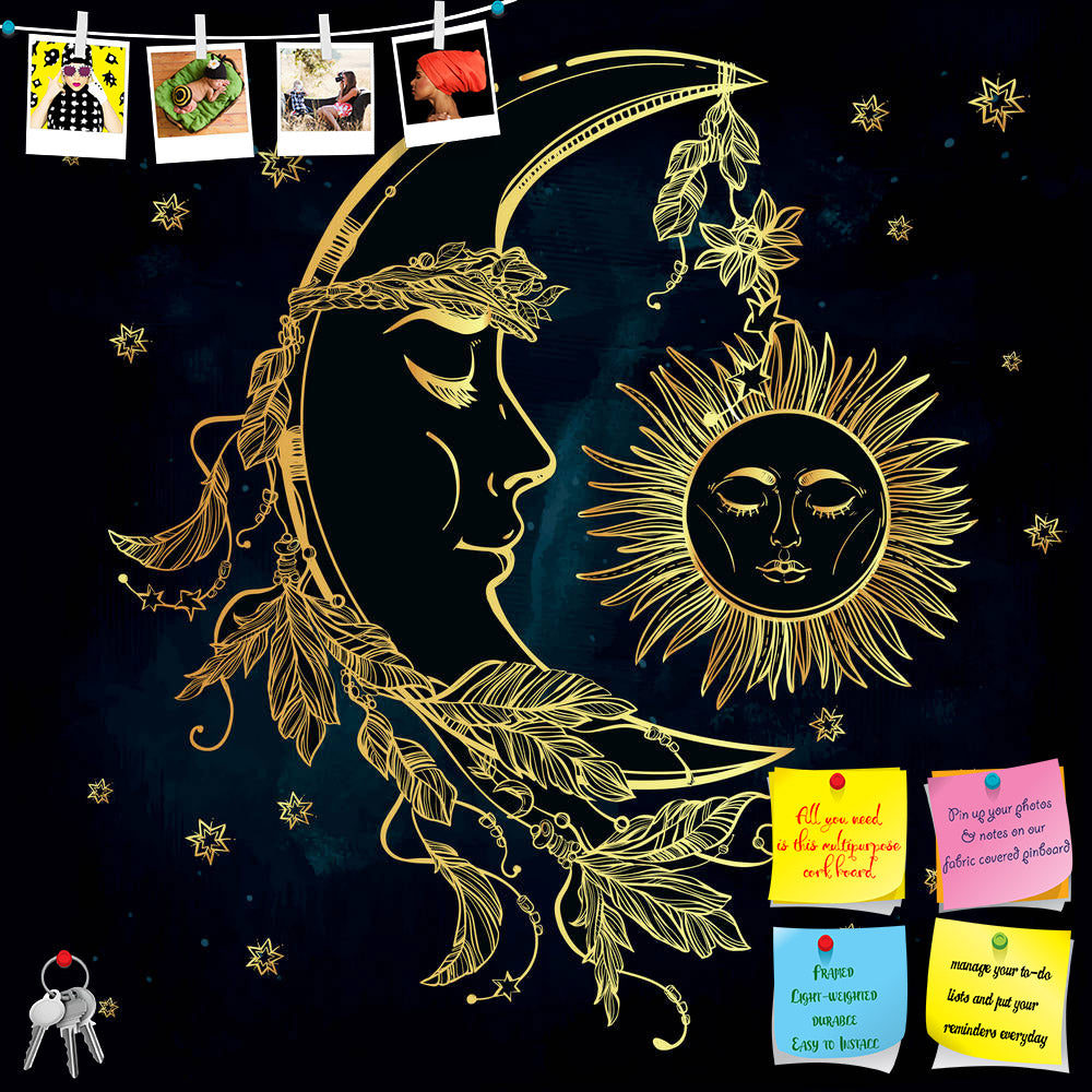 ArtzFolio Crescent Moon With Feathers Printed Bulletin Board Notice Pin Board Soft Board | Frameless-Bulletin Boards Frameless-AZSAO46342715BLB_FL_L-Image Code 5005375 Vishnu Image Folio Pvt Ltd, IC 5005375, ArtzFolio, Bulletin Boards Frameless, Abstract, Digital Art, crescent, moon, with, feathers, printed, bulletin, board, notice, pin, soft, frameless, hand, drawn, crown, leaves, sticks, sleeping, sun, next, it, isolated, vector, illustration, invitation, element, tattoo, astrology, alchemy, magic, symbol