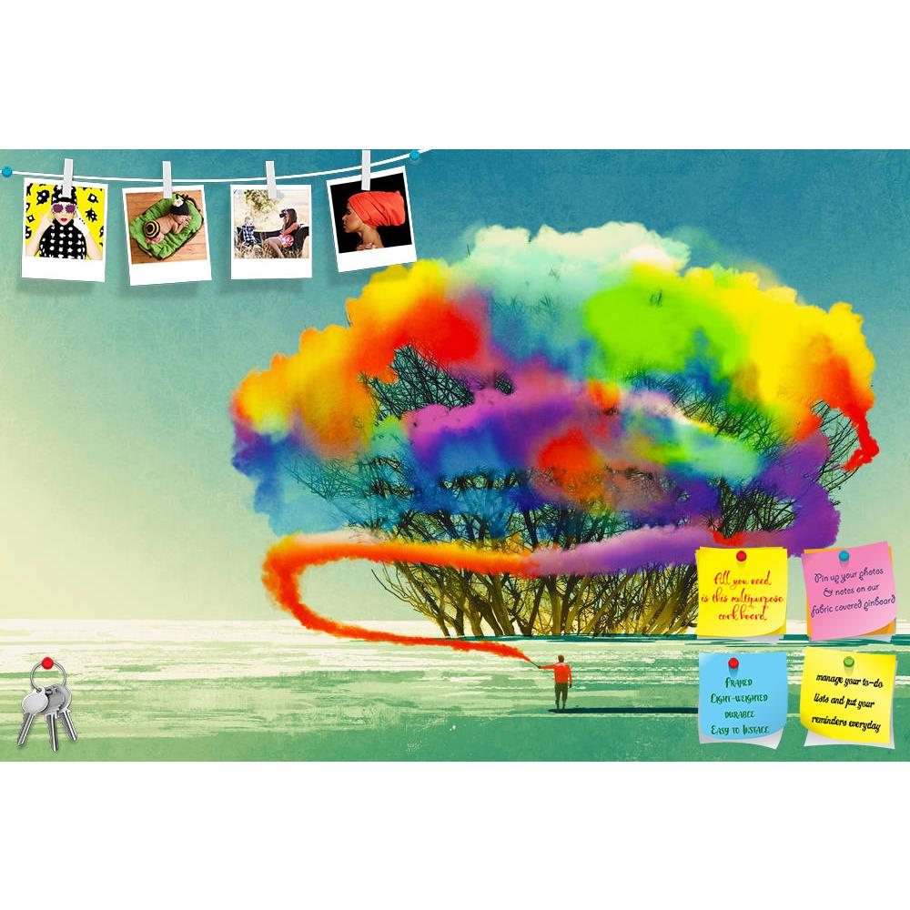 ArtzFolio Abstract Tree With Colorful Smoke Printed Bulletin Board Notice Pin Board Soft Board | Frameless-Bulletin Boards Frameless-AZSAO46375090BLB_FL_L-Image Code 5005383 Vishnu Image Folio Pvt Ltd, IC 5005383, ArtzFolio, Bulletin Boards Frameless, Fantasy, Fine Art Reprint, abstract, tree, with, colorful, smoke, printed, bulletin, board, notice, pin, soft, frameless, acrylic, art, artistic, artwork, beautiful, color, concept, design, illustration, oil, painting, style, vivid, wallpaper, watercolor, crea
