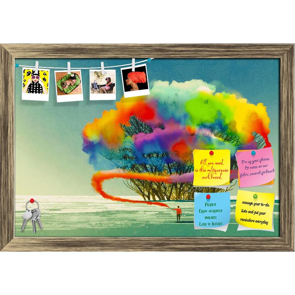 ArtzFolio Abstract Tree With Colorful Smoke Printed Bulletin Board Notice Pin Board Soft Board | Framed-Bulletin Boards Framed-AZSAO46375090BLB_FR_L-Image Code 5005383 Vishnu Image Folio Pvt Ltd, IC 5005383, ArtzFolio, Bulletin Boards Framed, Fantasy, Fine Art Reprint, abstract, tree, with, colorful, smoke, printed, bulletin, board, notice, pin, soft, framed, acrylic, art, artistic, artwork, beautiful, color, concept, design, illustration, oil, painting, style, vivid, wallpaper, watercolor, creative, backgr