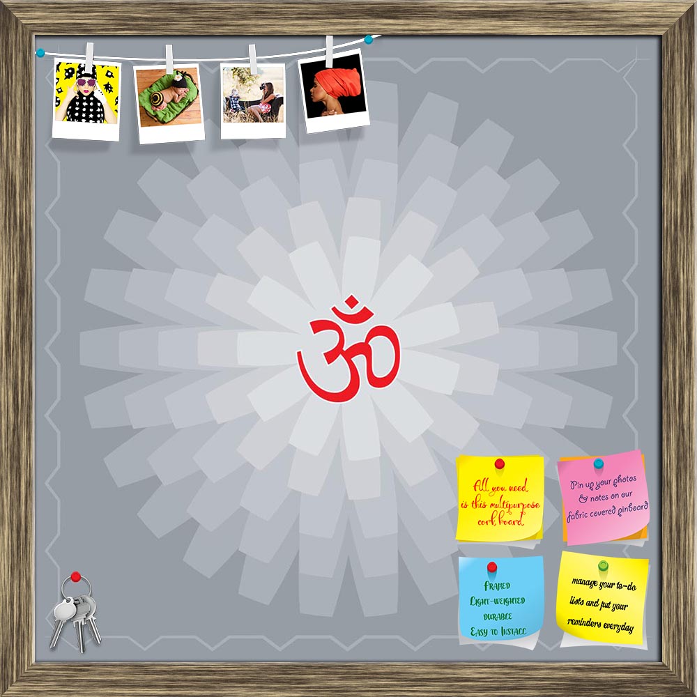 ArtzFolio Om Chant D2 Printed Bulletin Board Notice Pin Board Soft Board | Framed-Bulletin Boards Framed-AZSAO46425936BLB_FR_L-Image Code 5005384 Vishnu Image Folio Pvt Ltd, IC 5005384, ArtzFolio, Bulletin Boards Framed, Religious, Traditional, Digital Art, om, chant, d2, printed, bulletin, board, notice, pin, soft, framed, aum, holy, motif, art, pin up board, push pin board, extra large cork board, big pin board, notice board, small bulletin board, cork board, wall notice board, giant cork board, bulletin 