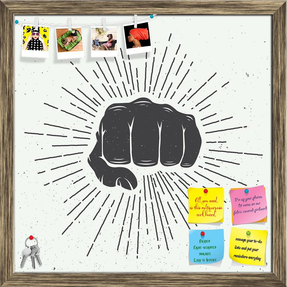 ArtzFolio Fist With Sunbursts D2 Printed Bulletin Board Notice Pin Board Soft Board | Framed-Bulletin Boards Framed-AZSAO46551770BLB_FR_L-Image Code 5005390 Vishnu Image Folio Pvt Ltd, IC 5005390, ArtzFolio, Bulletin Boards Framed, Sports, Digital Art, fist, with, sunbursts, d2, printed, bulletin, board, notice, pin, soft, framed, vintage, style, vector, illustration, pin up board, push pin board, extra large cork board, big pin board, notice board, small bulletin board, cork board, wall notice board, giant
