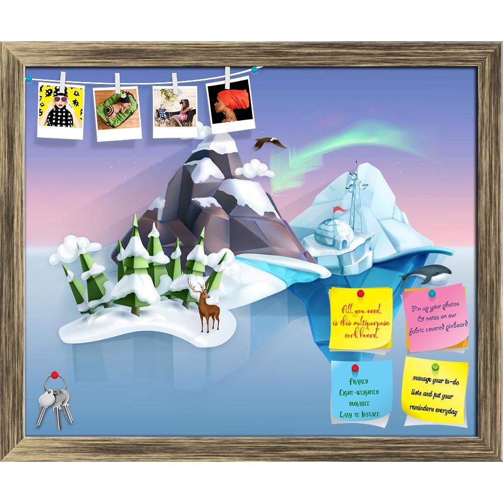 ArtzFolio Low Poly Style Landscape Printed Bulletin Board Notice Pin Board Soft Board | Framed-Bulletin Boards Framed-AZSAO46719470BLB_FR_L-Image Code 5005411 Vishnu Image Folio Pvt Ltd, IC 5005411, ArtzFolio, Bulletin Boards Framed, Fantasy, Kids, Landscapes, Digital Art, low, poly, style, landscape, printed, bulletin, board, notice, pin, soft, framed, polar, nature, winter, wonderland, vector, infographic, pin up board, push pin board, extra large cork board, big pin board, notice board, small bulletin bo