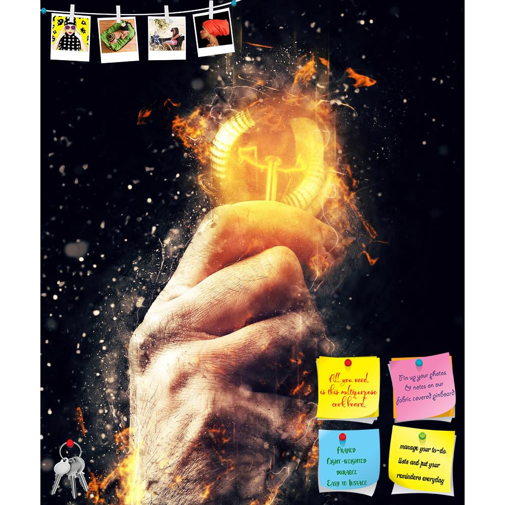ArtzFolio Hand With Light Bulb Printed Bulletin Board Notice Pin Board Soft Board | Frameless-Bulletin Boards Frameless-AZSAO46792528BLB_FL_L-Image Code 5005415 Vishnu Image Folio Pvt Ltd, IC 5005415, ArtzFolio, Bulletin Boards Frameless, Conceptual, Digital Art, hand, with, light, bulb, printed, bulletin, board, notice, pin, soft, frameless, power, creative, energy, ideas, understandings, as, metaphor, innovation, creativity, retro, toned, image, selective, focus, idea, hold, lightbulb, concept, vigor, spi
