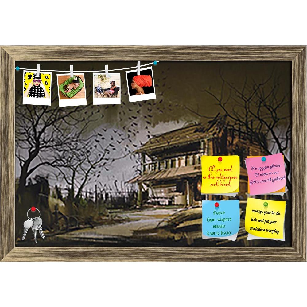 ArtzFolio Old Abandoned House Printed Bulletin Board Notice Pin Board Soft Board | Framed-Bulletin Boards Framed-AZSAO46907287BLB_FR_L-Image Code 5005425 Vishnu Image Folio Pvt Ltd, IC 5005425, ArtzFolio, Bulletin Boards Framed, Fantasy, Fine Art Reprint, old, abandoned, house, printed, bulletin, board, notice, pin, soft, framed, painting, wooden, house,halloween, background, acrylic, art, artistic, artwork, beautiful, color, concept, design, illustration, oil, style, vivid, wallpaper, watercolor, flock, ha