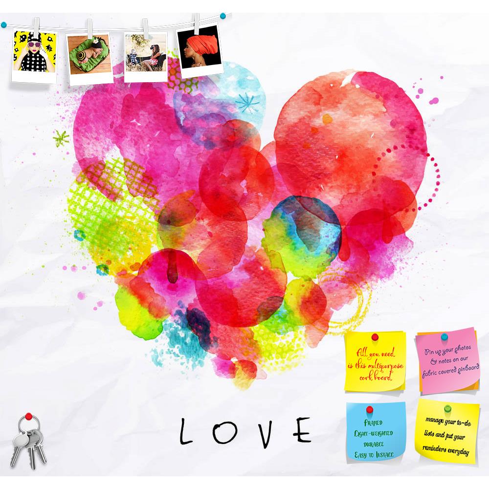 ArtzFolio Love Art Printed Bulletin Board Notice Pin Board Soft Board | Frameless-Bulletin Boards Frameless-AZSAO46923141BLB_FL_L-Image Code 5005428 Vishnu Image Folio Pvt Ltd, IC 5005428, ArtzFolio, Bulletin Boards Frameless, Love, Quotes, Digital Art, art, printed, bulletin, board, notice, pin, soft, frameless, watercolor, vivid, poster, lettering, drawing, crumpled, paper, pin up board, push pin board, extra large cork board, big pin board, notice board, small bulletin board, cork board, wall notice boar