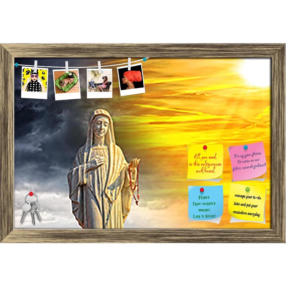 ArtzFolio Virgin Mary Printed Bulletin Board Notice Pin Board Soft Board | Framed-Bulletin Boards Framed-AZSAO46952619BLB_FR_L-Image Code 5005432 Vishnu Image Folio Pvt Ltd, IC 5005432, ArtzFolio, Bulletin Boards Framed, Religious, Photography, virgin, mary, printed, bulletin, board, notice, pin, soft, framed, a, statue, against, dramatic, sky, maria, sculpture, pray, prayer, praying, religion, saint, symbol, white, dark, mother, clouds, sun, concept, sunset, conceptual, art, background, bad, weather, catho