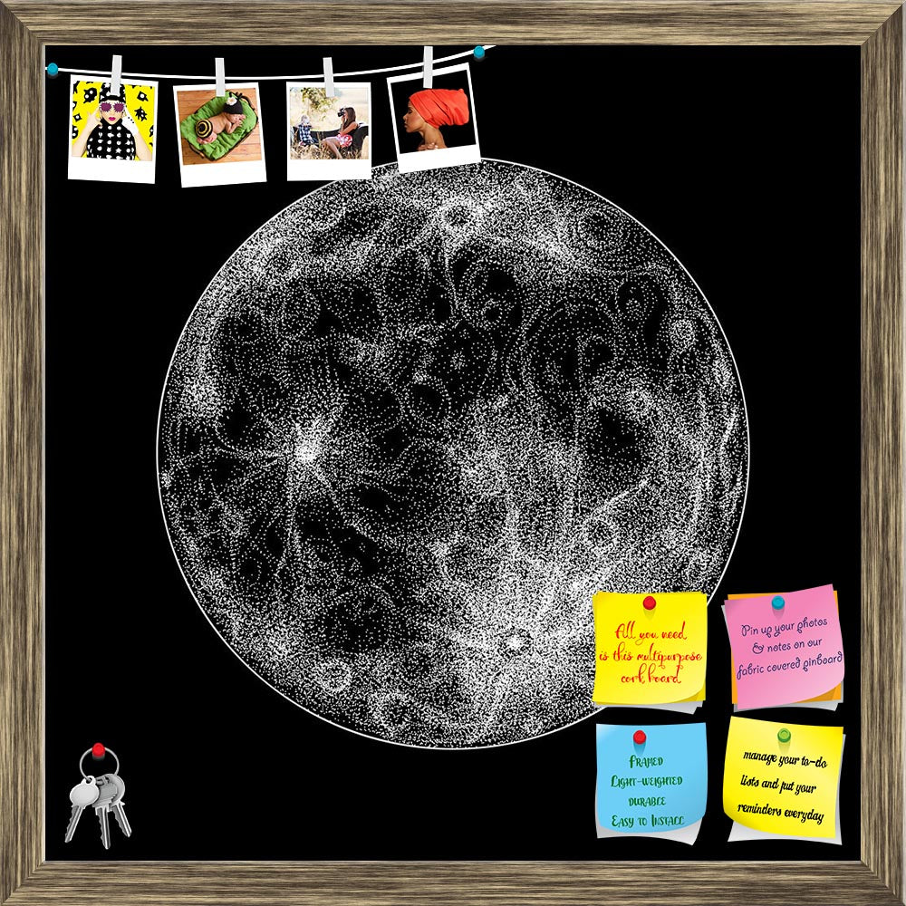 ArtzFolio Magical Full Moon Printed Bulletin Board Notice Pin Board Soft Board | Framed-Bulletin Boards Framed-AZSAO46956182BLB_FR_L-Image Code 5005433 Vishnu Image Folio Pvt Ltd, IC 5005433, ArtzFolio, Bulletin Boards Framed, Abstract, Digital Art, magical, full, moon, printed, bulletin, board, notice, pin, soft, framed, black, alchemy, astro, astrology, astronomy, background, bright, circle, cosmos, crater, creation, cycle, dark, design, detail, detailed, dotwork, esoteric, evening, galaxy, glow, glowing,