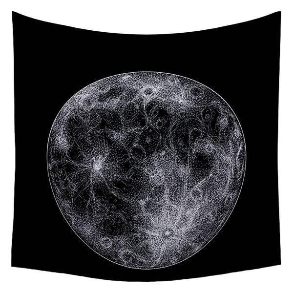 ArtzFolio Magical Full Moon Fabric Tapestry Wall Hanging-Tapestries-AZART46956182TAP_L-Image Code 5005433 Vishnu Image Folio Pvt Ltd, IC 5005433, ArtzFolio, Tapestries, Abstract, Digital Art, magical, full, moon, canvas, fabric, painting, tapestry, wall, art, hanging, black, alchemy, astro, astrology, astronomy, background, bright, circle, cosmos, crater, creation, cycle, dark, design, detail, detailed, dotwork, esoteric, evening, galaxy, glow, glowing, halloween, illuminated, illustration, isolated, light,