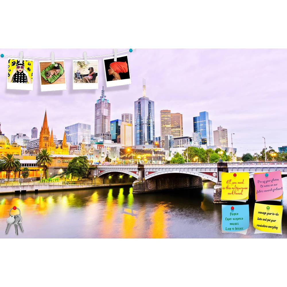 ArtzFolio Melbourne Skyline At Dusk, Australia Printed Bulletin Board Notice Pin Board Soft Board | Frameless-Bulletin Boards Frameless-AZSAO47030252BLB_FL_L-Image Code 5005438 Vishnu Image Folio Pvt Ltd, IC 5005438, ArtzFolio, Bulletin Boards Frameless, Places, Photography, melbourne, skyline, at, dusk, australia, printed, bulletin, board, notice, pin, soft, frameless, view, pin up board, push pin board, extra large cork board, big pin board, notice board, small bulletin board, cork board, wall notice boar